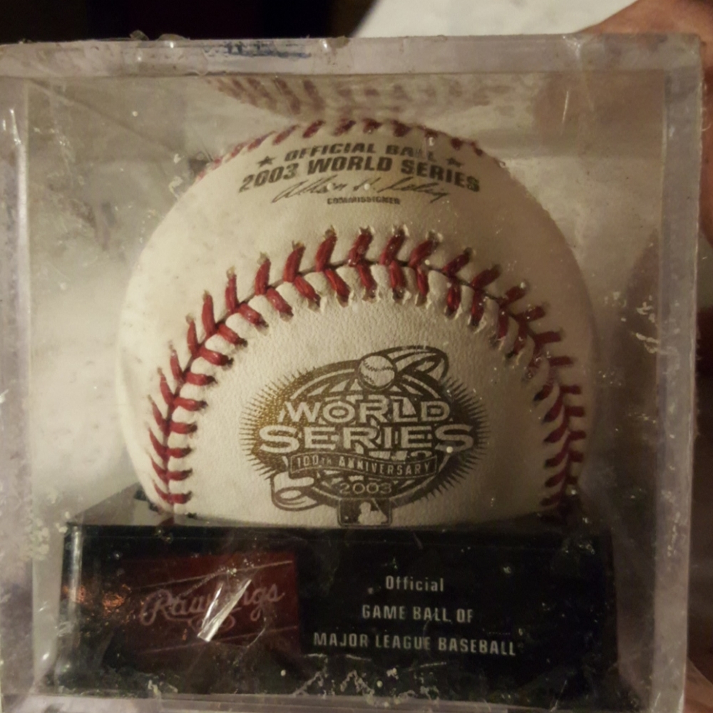 Rawlings Official Game Ball MLB 2003 World Series